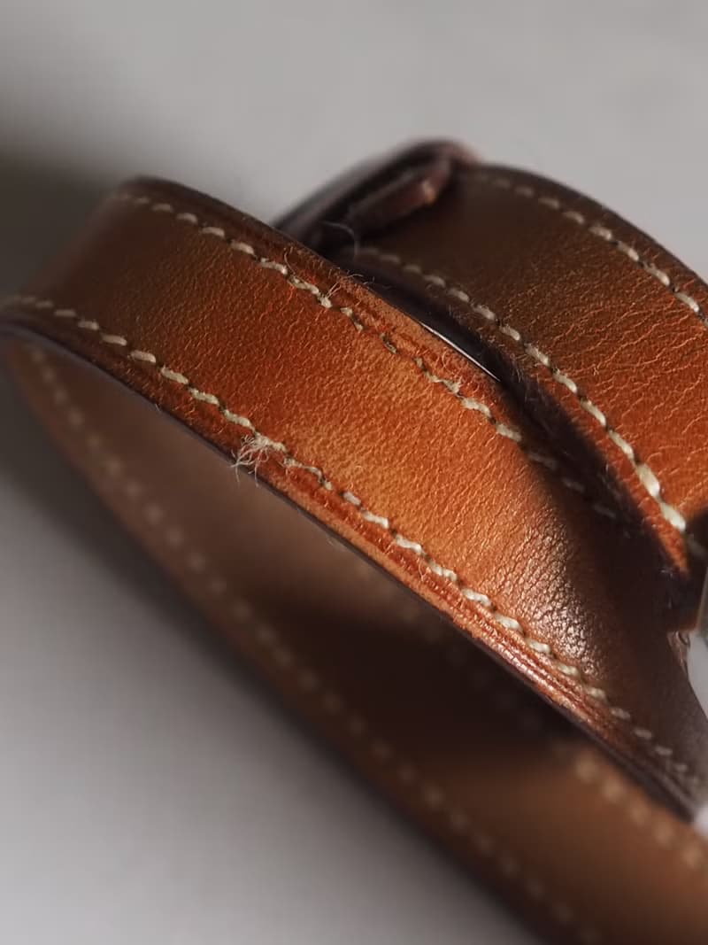 HERMÈS Kelly 2 Double Tour Watch エルメス ケリー 2 ドゥブルトゥール ウォッチ 腕時計 シルバー ブラウン ィンテージ