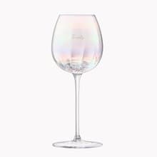 325cc【Rainbow】英國LSA Pearl彩虹刻字紅酒杯 漸變手工杯