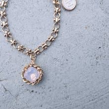 Rhombus Lady - 粉蛋白  *手鍊