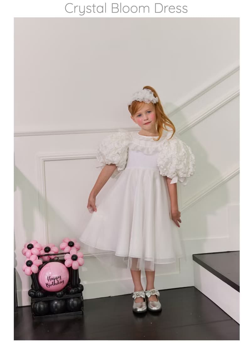Crystal Bloom Dress
