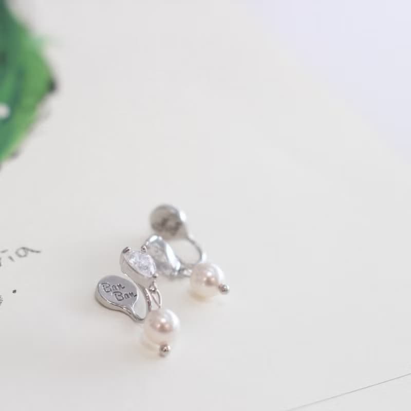 水滴星辰 | Waterdrop Stars | 夾式耳環