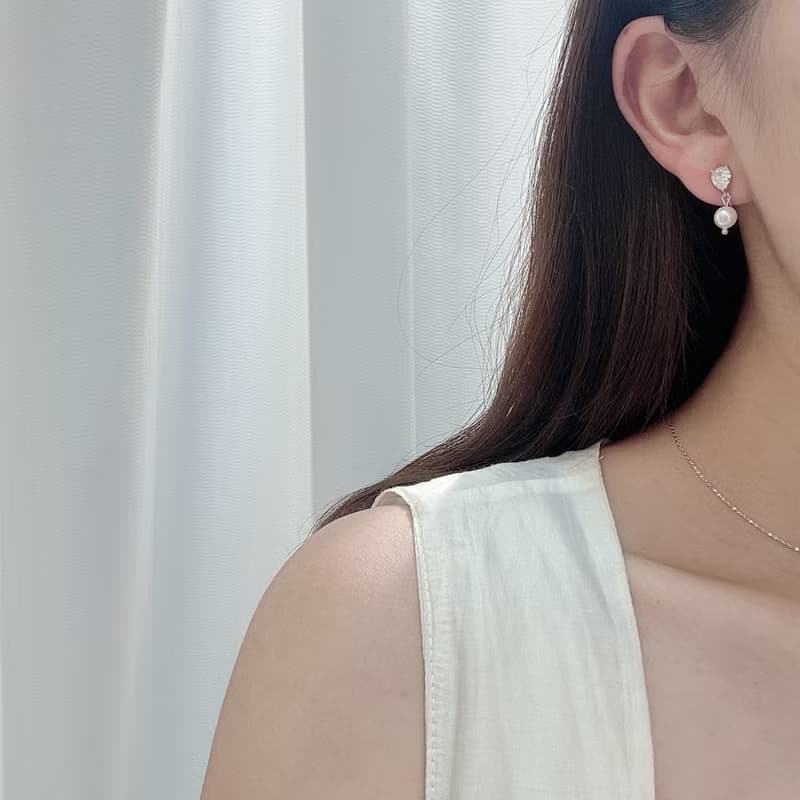 水滴星辰 | Waterdrop Stars | 夾式耳環