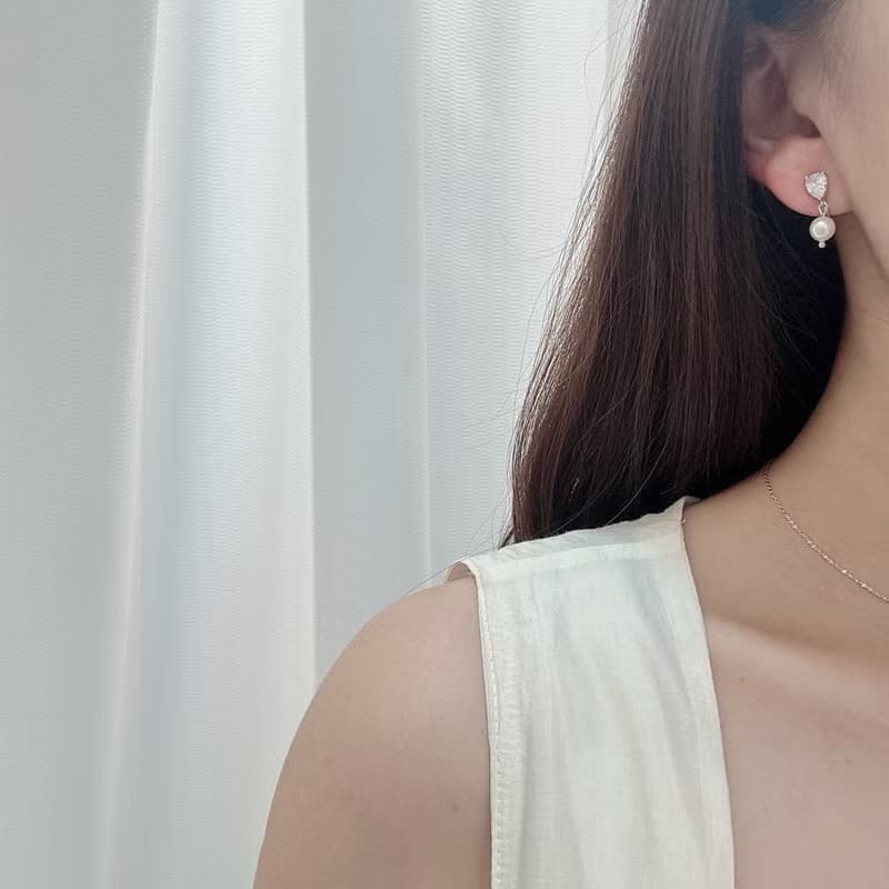 水滴星辰 | Waterdrop Stars | 夾式耳環