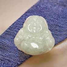 淡綠翡翠彌勒佛 | 天然緬甸玉A貨翡翠 | 送禮