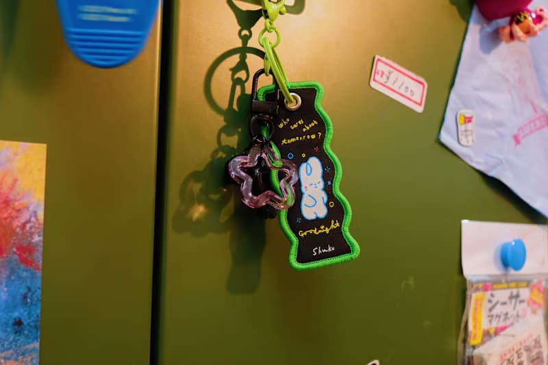 Shuku Who cares about tomorrow 刺繡鑰匙圈吊飾