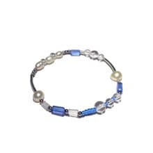 Blue Pearl Crystal Bracelet 008