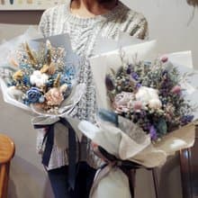 靜謐季節乾燥花束 擴香花 自然系