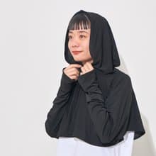 COOL ひんやり UVカット フード付き ボレロ