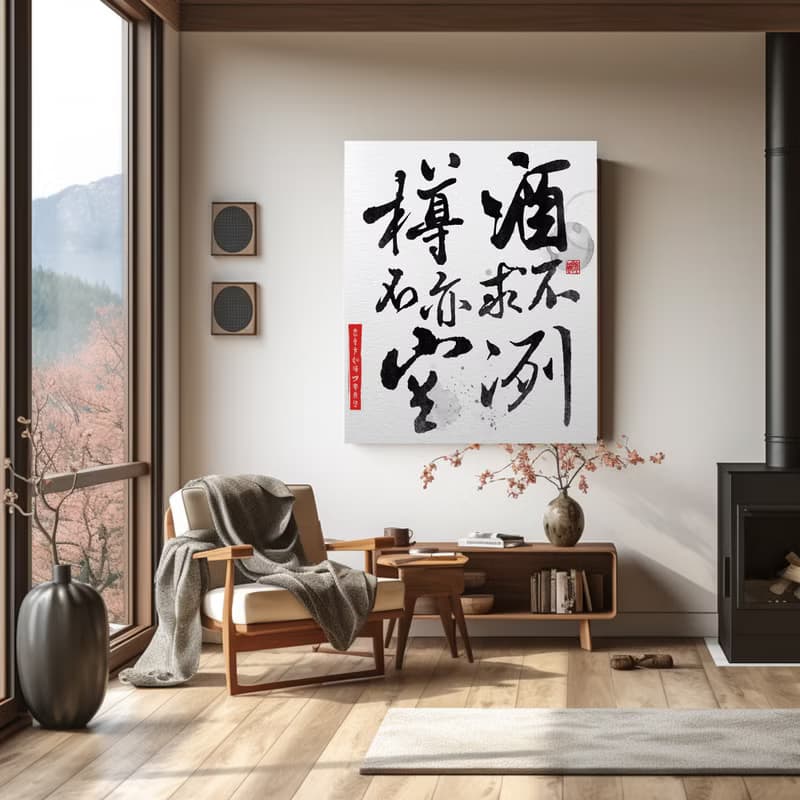 書法-無框畫 | 喬遷禮物 | 開店 | 民宿佈置 | 搬新家 | 裝飾畫