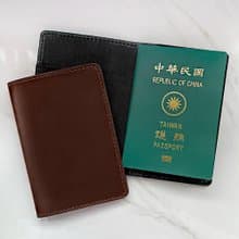 【交換禮物】【聖誕禮物】真皮旅遊經典卡套護照夾