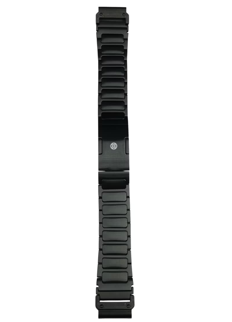 GARMIN QuickFit 專用鈦錶帶 - 黑色雙層 PVD -TIGT