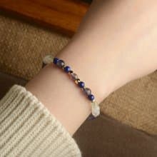 【神山晶礦】青金堇青葡萄月光手鍊/青金/堇青/葡萄/月光