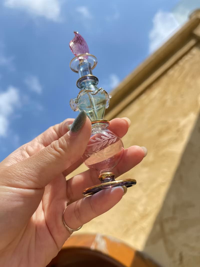 阿努比斯系列-手工埃及玻璃香水瓶/香精瓶/空瓶/盲盒-隨機出貨