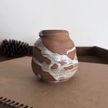 流白 茶席 茶倉 茶罐 零三 | 陶器皿