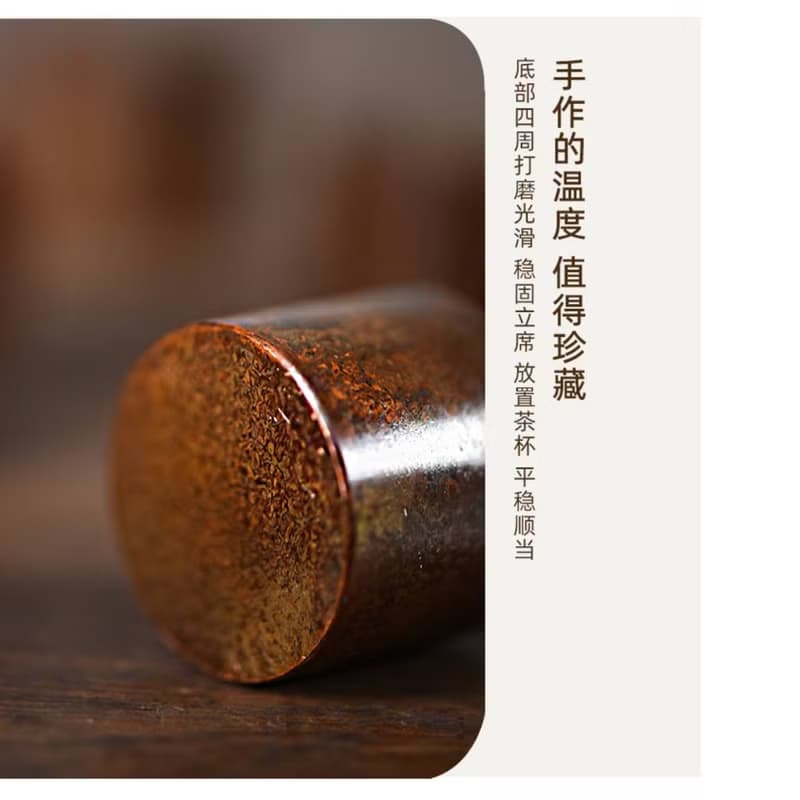 手作圓柱形做舊銅香插, 迷你香托香座香爐, 線香香座, 茶具搭配