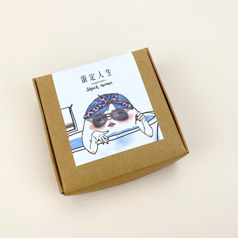 蛋定姐的泡澡時光 隨身化妝圓鏡