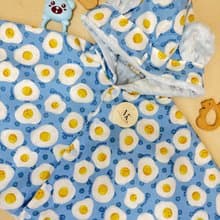 快樂煎蛋派對 Sunny Egg Party Cloak 手作斗篷 彌月禮盒