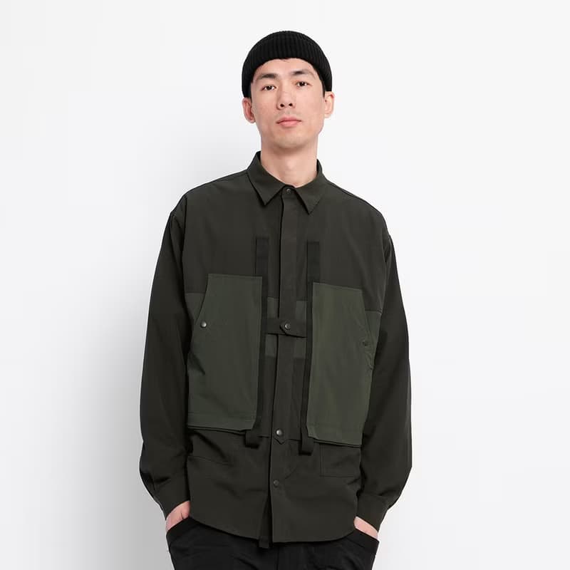 4way Stretch Work Shirt Jacket 輕質四面彈工裝襯衫夾克