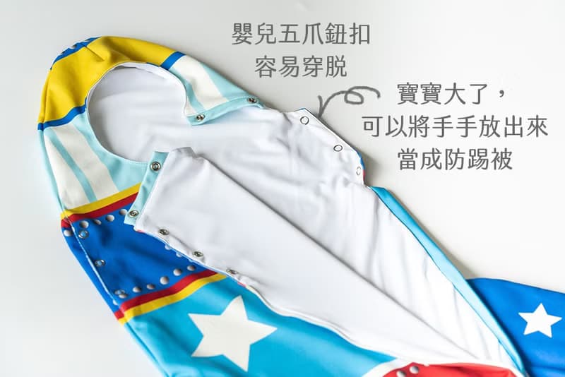 火箭人造型包巾~ 小小太空人誕生啦~