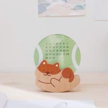 【過好日萬年曆-跑跑柴犬】無時效年曆 / 辦公小物