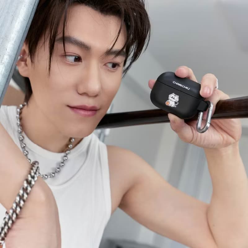 CHRISCHIU MOMO醬喝果汁強悍防摔AirPods保護套