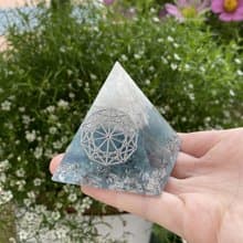 【海藍寶】奧根能量塔Orgonite (6cm/5cm/4cm)