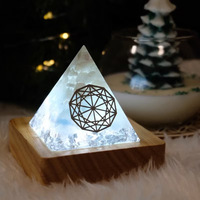 【海藍寶】奧根能量塔Orgonite (6cm/5cm/4cm)