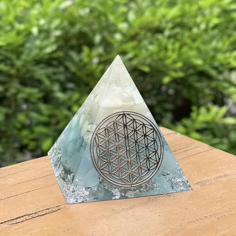 【海藍寶】奧根能量塔Orgonite (6cm/5cm/4cm)