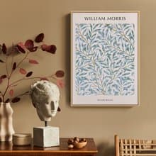 William Morris 柳枝 - 威廉莫里斯藍色柳枝掛畫/裝飾畫/開店送禮