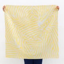 Stripe Yellow Furoshiki Scarf