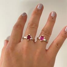 haime abigail ring (cubic 8*6mm) original silver