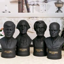 限量英國製Wedgwood領袖華盛頓1971玄武岩陶瓷雕像書房會議廳裝飾