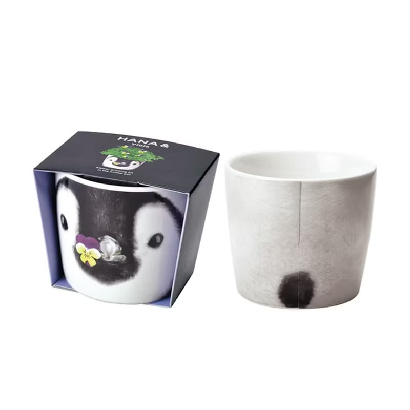 HANA &ANIMALS 動物陶瓷花朵栽培盆器
