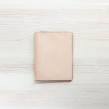 【穎川手創】愛旅行護照夾/原皮色/牛皮純手縫