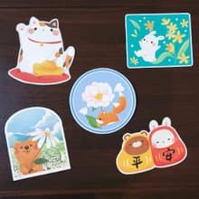 大型防水貼紙/行李箱貼紙