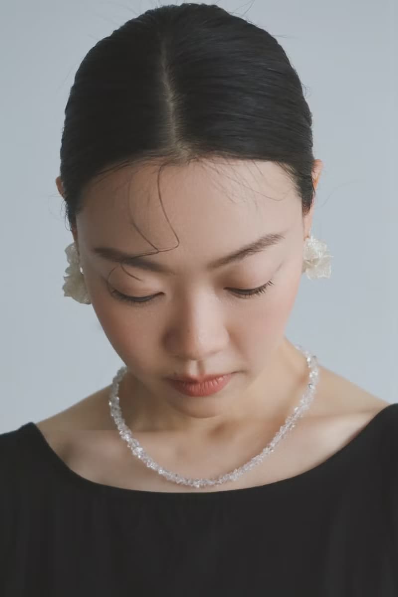 2023白裙襬\耳夾可 夾式耳環 樹脂 婚禮耳環 七夕 情人節禮物