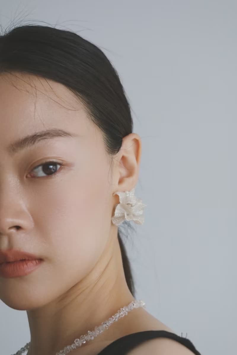 2023白裙襬\耳夾可 夾式耳環 樹脂 婚禮耳環 七夕 情人節禮物