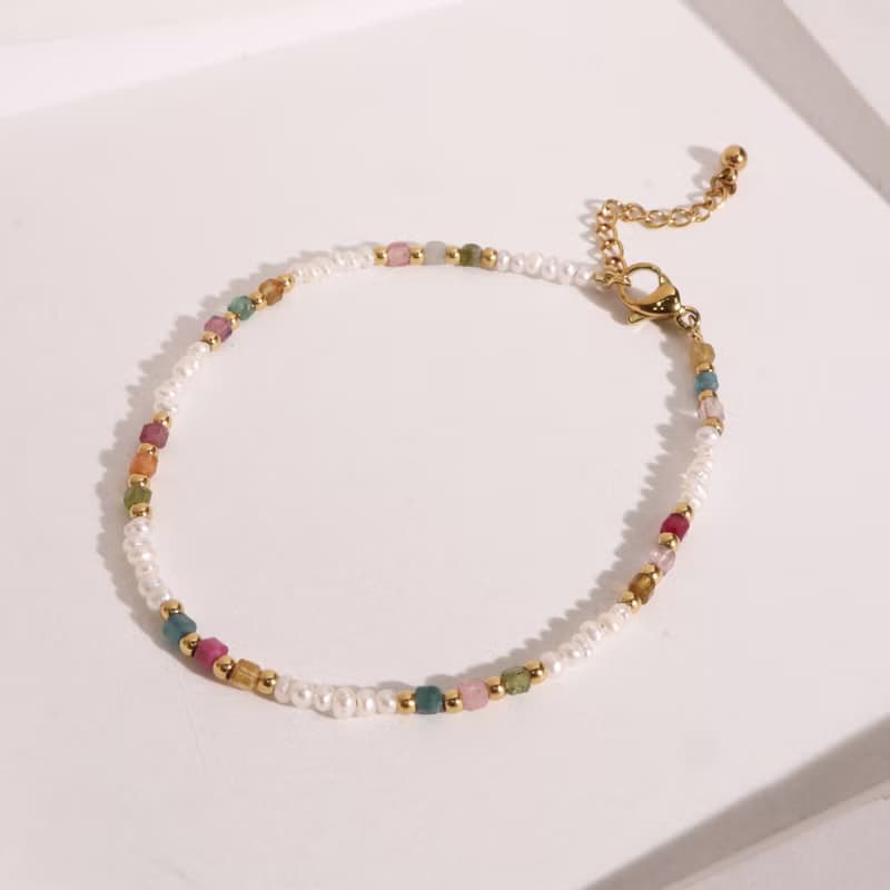 南法香頌曲。碧璽手鍊