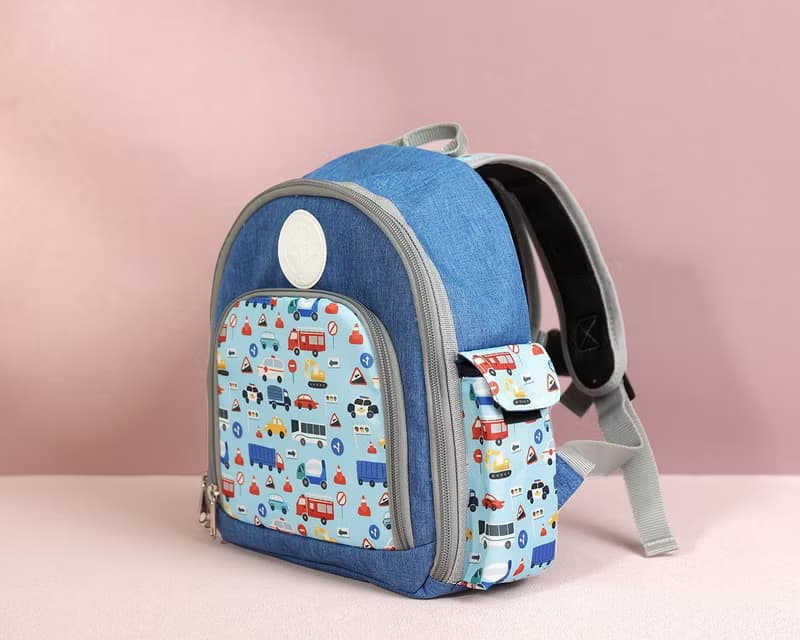 Soin Sewing 所以相縫 - 獨家花色愛尼背包-最愛小汽車