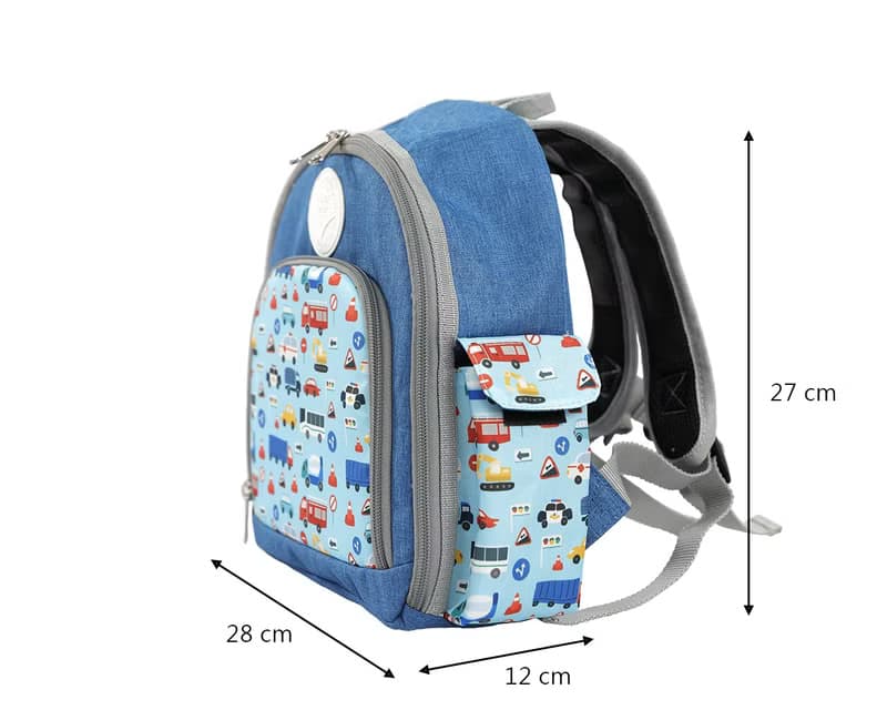 Soin Sewing 所以相縫 - 獨家花色愛尼背包-最愛小汽車