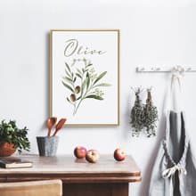 Olive you • 說愛你 - 送禮 告白禮物 花束掛畫/情侶紀念/儀式感