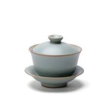 陶作坊│懷汝蓋碗(粉青)