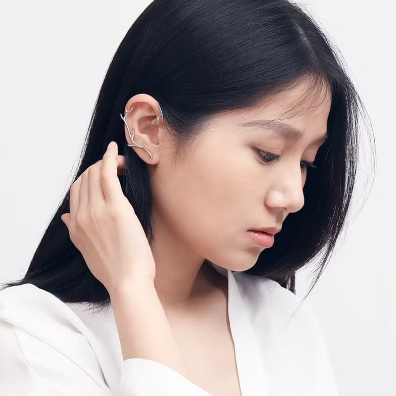 鹿隱 鹿角高級感耳夾 無耳洞可戴耳掛 森林系耳飾 聖誕節禮物