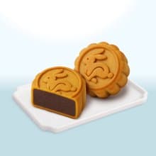 【早鳥優惠】【中秋禮盒】低糖純素十五年陳皮豆沙迷你月餅(四件)