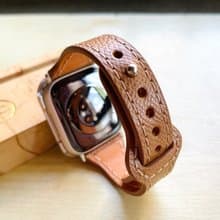 【Apple Watch 穿扣小蠻腰 真皮錶帶】義大利牛皮 女款錶帶