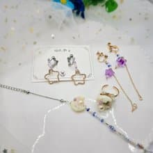 星月誓約 手作串珠耳骨夾、手鍊、戒指| 植椛。飾 小眾品牌