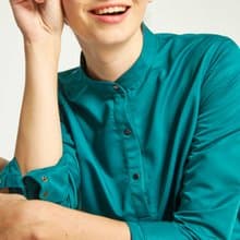 啞光零錢包襯衫_綠 (19W1SH05)