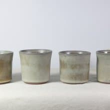 灰綠枇灰小茶杯