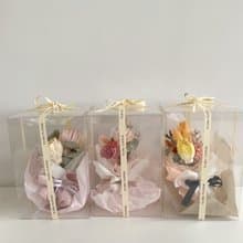 Flora Flower小巧胖丁花束-暖色調系列