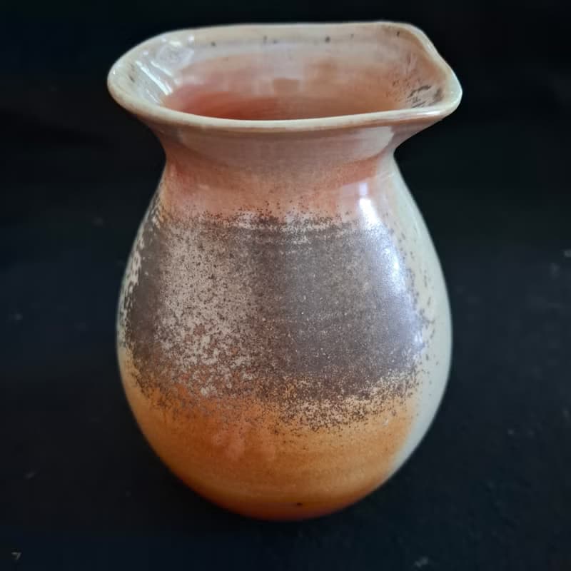 手拉胚柴燒花器自然落灰火吻印記個性商品最佳禮物紀念品